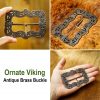 Captain Jack Sparrow Belt Buckle for Pirate Cosplay Reenactment
