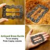 Captain Jack Sparrow Belt Buckle for Pirate Cosplay Reenactment