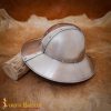 Medieval Kettle Helmet with Genuine Leather Liner