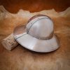 Medieval Kettle Helmet with Genuine Leather Liner
