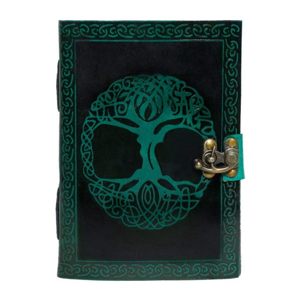 Tree of Life Yggdrasil Journal Handcrafted Genuine Leather Diary Notes