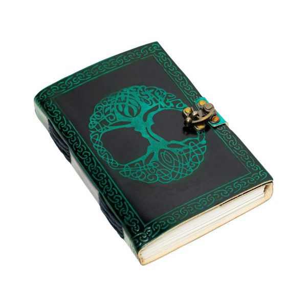 Tree of Life Yggdrasil Journal Handcrafted Genuine Leather Diary Notes