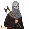 Antique Viking Spectacle Helmet with Butted Chainmail Camail