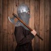 Antique Viking Spectacle Helmet with Butted Chainmail Camail