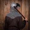 Antique Viking Spectacle Helmet with Butted Chainmail Camail