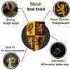 Decorative Welsh Shield with Lion Rampant Print Owain Glyndwr Coat of Arms