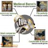 Medieval Baron's 14th century Hourglass Gauntlets