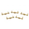 Late Medieval Solid Brass Leather Decoration Set of 5