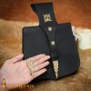 Intricate Medieval Pure Solid Brass Belt End Chape Functional Accessory