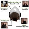 Bascinet Helm with Padded Inner and Leather Chin Strap 16 gauge