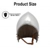 Bascinet Helm with Padded Inner and Leather Chin Strap 16 gauge