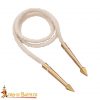 Solid Brass Aiglets with Bodkin Tips Set of 10