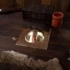 Roman Square Umbo Pure Solid Brass Shield Boss