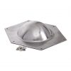 Roman Shield Boss for Rectangular Scutum Handmade Steel Umbo 16 gauge