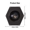 Roman Shield Boss for Rectangular Scutum Handmade Steel Umbo 16 gauge
