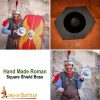 Roman Shield Boss for Rectangular Scutum Handmade Steel Umbo 16 gauge