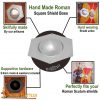 Roman Shield Boss for Rectangular Scutum Handmade Steel Umbo 16 gauge