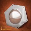 Roman Shield Boss for Rectangular Scutum Handmade Steel Umbo 16 gauge