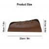 Handcrafted Medieval Authentic Leather Bracers Brown
