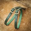 Medieval Renaissance Genuine Leather Leg Garters