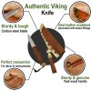Authentic Viking Knife with Genuine Leather Sheath