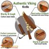 Authentic Viking Knife with Genuine Leather Sheath