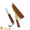 Authentic Viking Knife with Genuine Leather Sheath