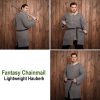 Chainmail Hauberk Shirt, Butted, ID 10 mm, Round Rubber and Aluminium Rings