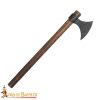 Viking Battle Axe with Hand Forged Carbon Steel Head