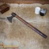 Viking Battle Axe with Hand Forged Carbon Steel Head