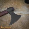 Viking Battle Axe with Hand Forged Carbon Steel Head