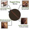 Hand Forged Viking Bearded Axe with Leather Sheath