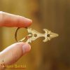 Fleur de Lis Pure Brass Belt Buckle of the Late Middle Ages