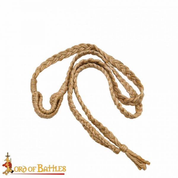 Historic Balearic Roman Greek Sling Handcrafted Braided Jute Cords