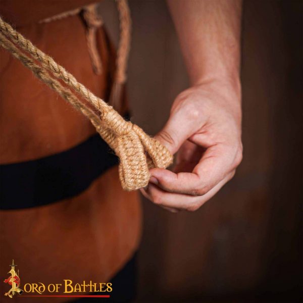 Historic Balearic Roman Greek Sling Handcrafted Braided Jute Cords