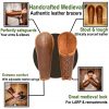 Ranger’s Leather Bracers with Elbow Protection Handcrafted