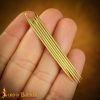 Solid Brass Needle Small 4 cm