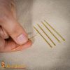 Solid Brass Needle Small 4 cm