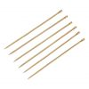 Medieval Solid Brass Needles Large Set of Six