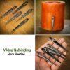 Viking Nalbinding Horn Needles Set of 5 Genuine Horn Accessory