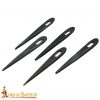 Viking Nalbinding Horn Needles Set of 5 Genuine Horn Accessory