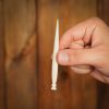 Hand Carved Genuine Bone Awl / Hair Pin