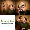 The Tribal Face Genuine Drinking Horn