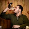 The Tribal Face Genuine Drinking Horn