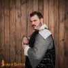 Early Medieval Visby Pauldrons Steel Shoulder Armor Protection