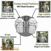 Fantasy Knight Pauldrons with Blade Breakers