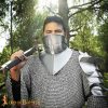 Fantasy Knight Pauldrons with Blade Breakers