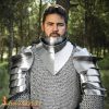 Fantasy Knight Pauldrons with Blade Breakers