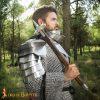 Fantasy Knight Pauldrons with Blade Breakers