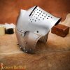 Late Medieval Full Visor Bascinet Helmet 14 gauge